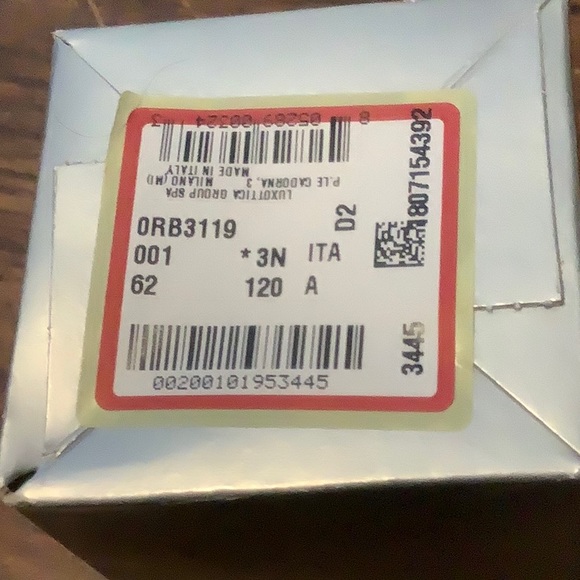 Ray Ban Luxuttica 6B8A Sunglasses - Picture 3 of 3